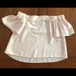 TopShop Bardot Top - Cream
